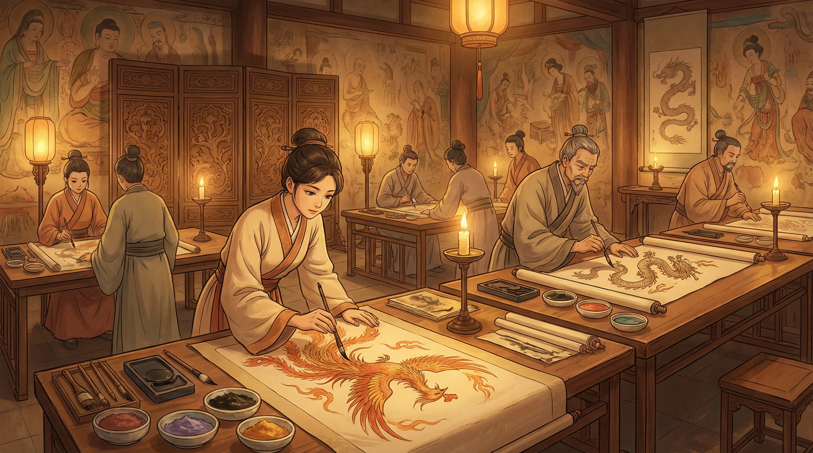 画师入驻 - 女医生私密诊所 国风动漫画师